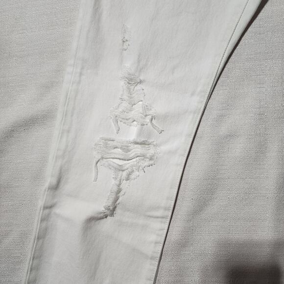 Levi's 501 original 28x30 sit at waist women-button fly white - Picture 4 of 9